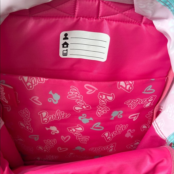 Barbie Pink and Aqua Sequin Backpack Set - Picture 5 of 7